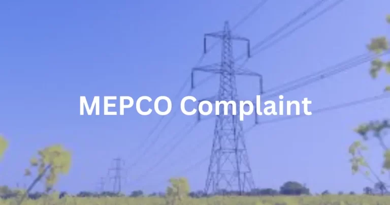 MEPCO complaint