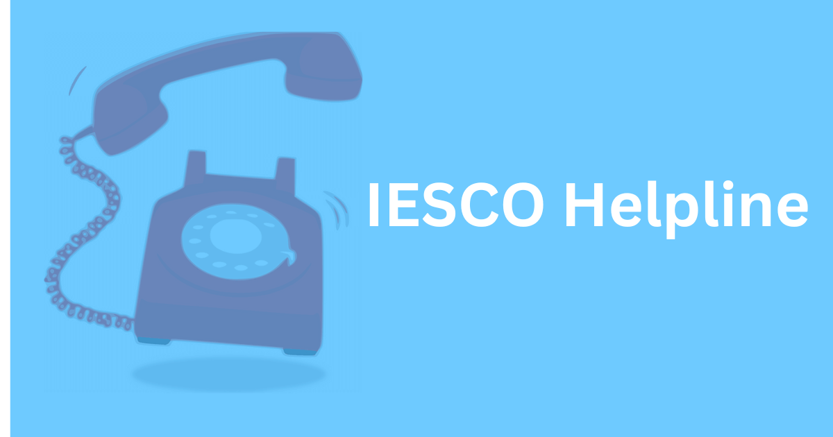 IESCO Helpline